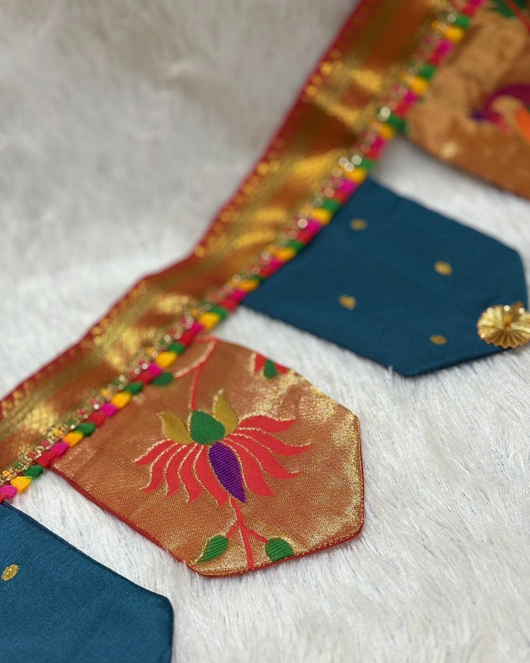 Paithani Toran - Small Paithani Border