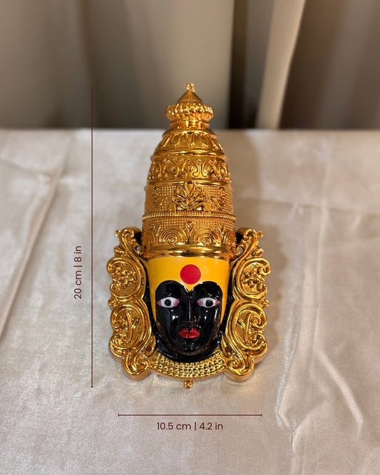 Mahalaxmi Ambabai Mukhavta - 8 inch