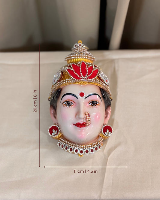 Rajeshwari Mukhavta - Diamond Work - 8 inch
