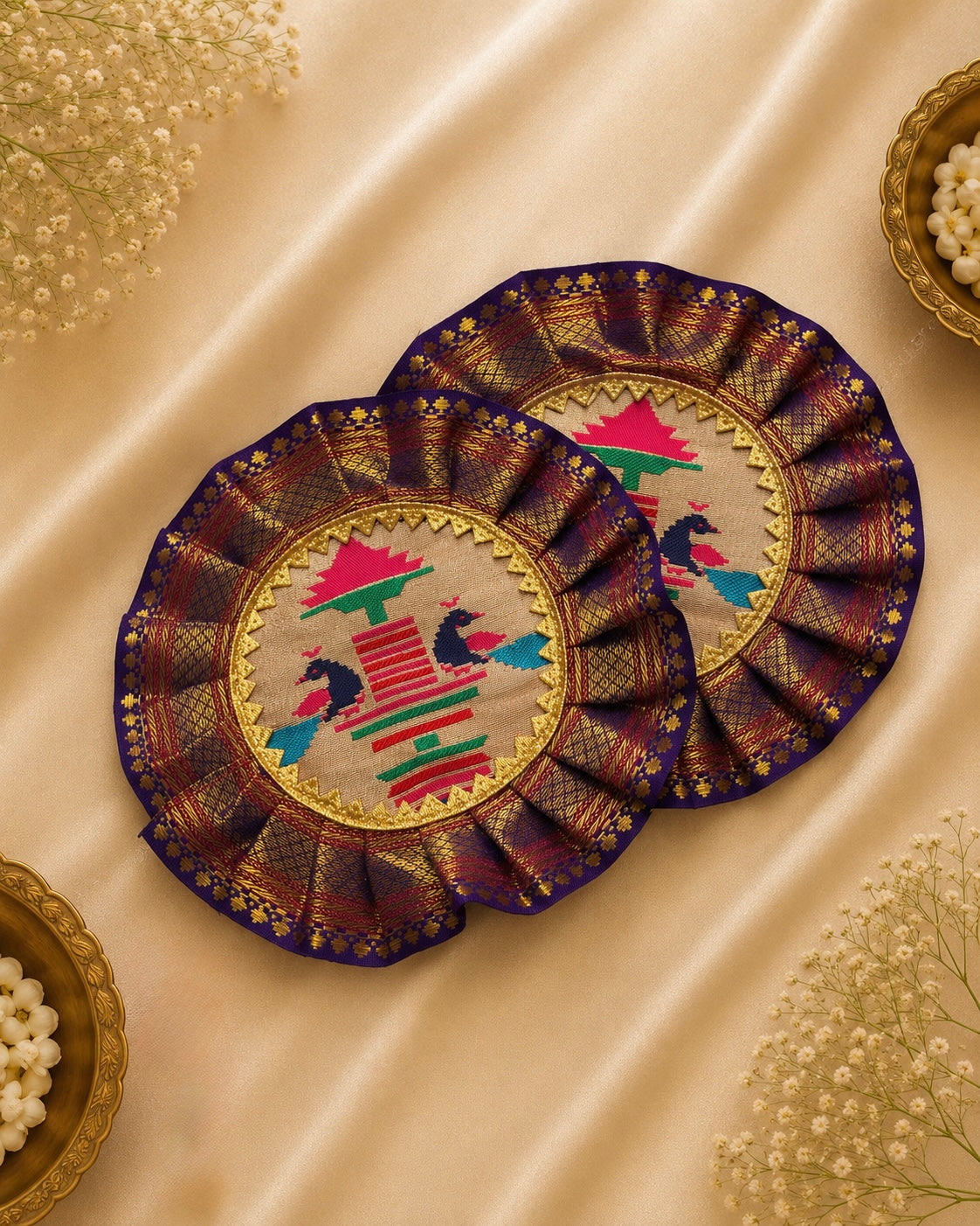 Paithani Samai Aasan