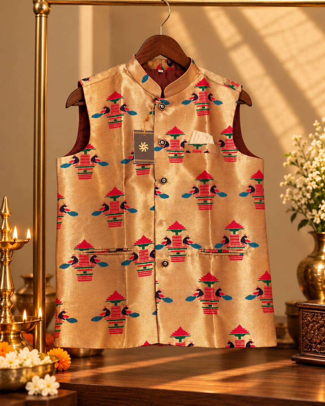 Paithani Jackets for Men