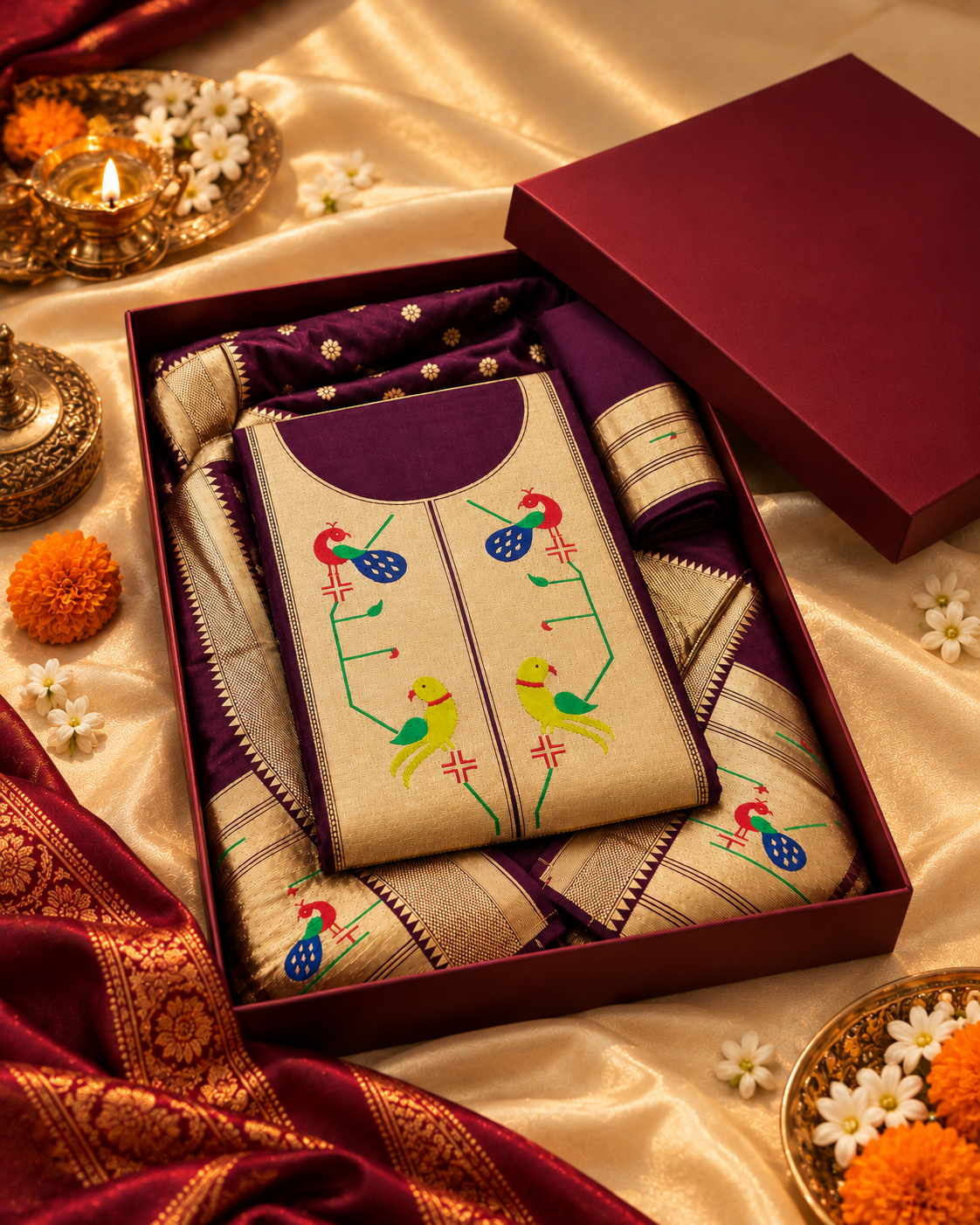 Paithani Dress Material