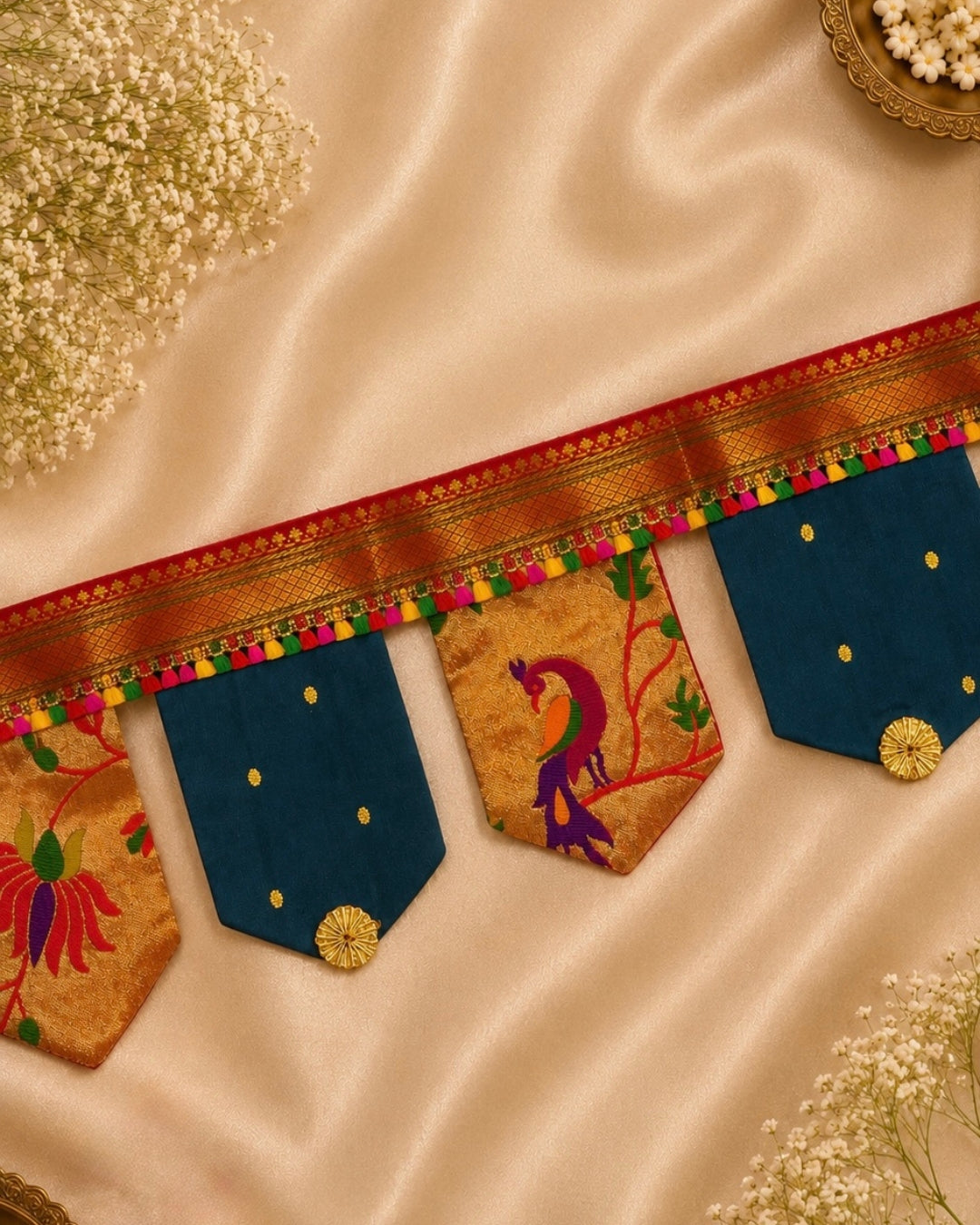 Paithani Toran - Small Paithani Border