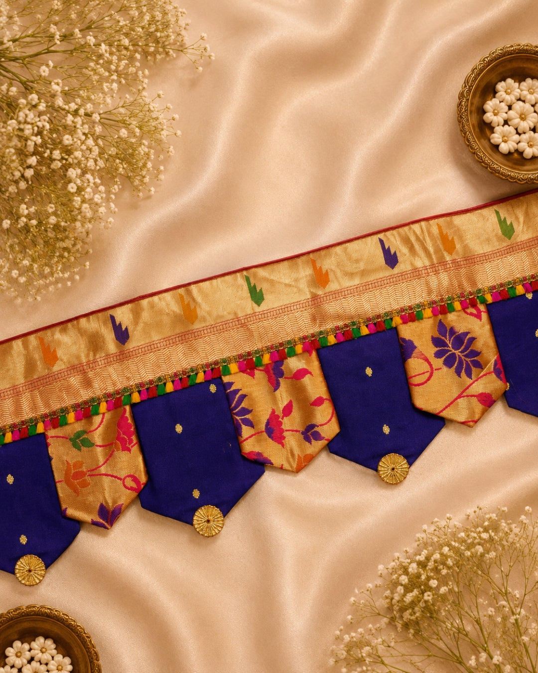 Paithani Toran - Broad Paithani Border