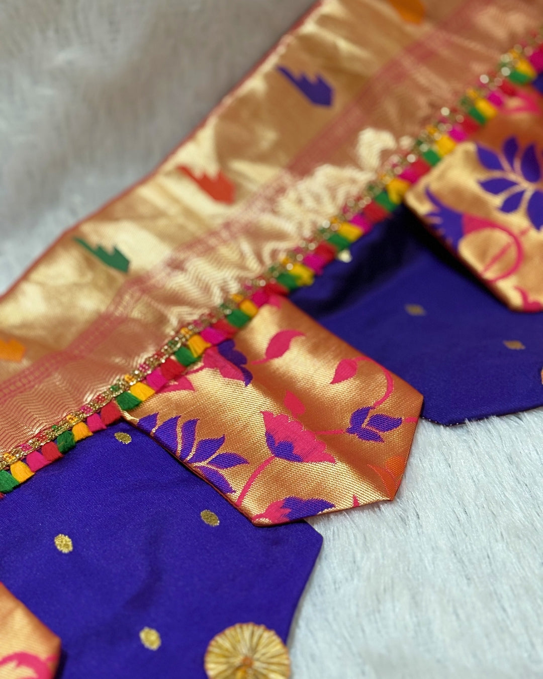 Paithani Toran - Broad Paithani Border