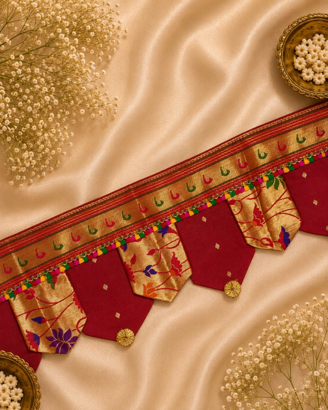 Paithani Toran - Medium Paithani Border