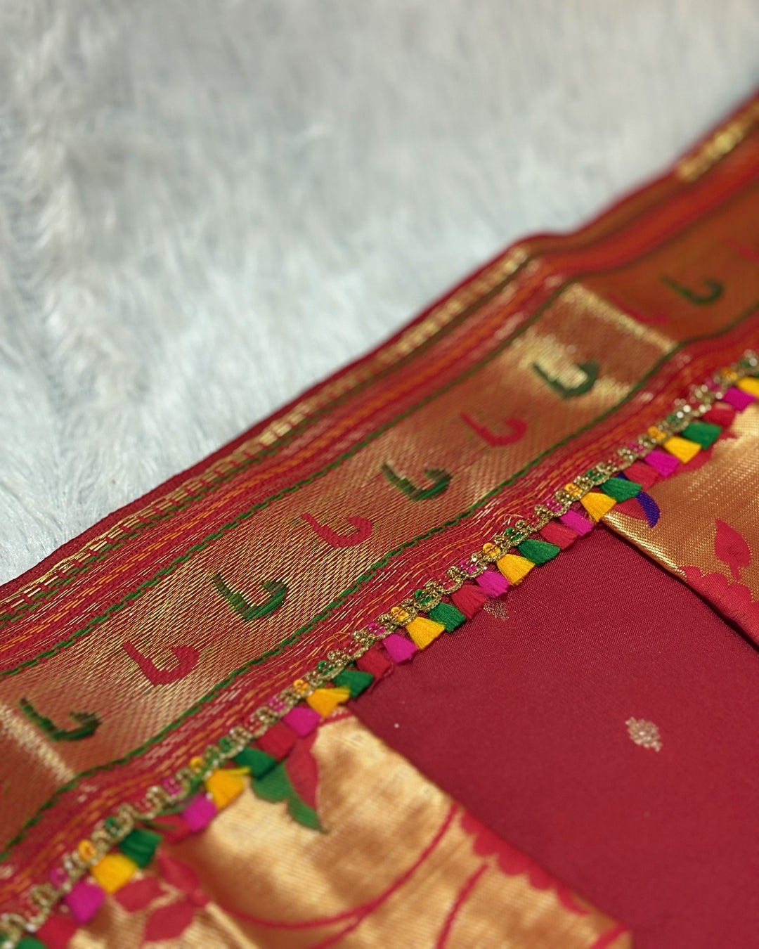 Paithani Toran - Medium Paithani Border