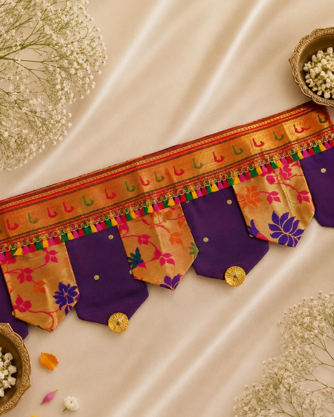 Paithani Toran - Medium Paithani Border