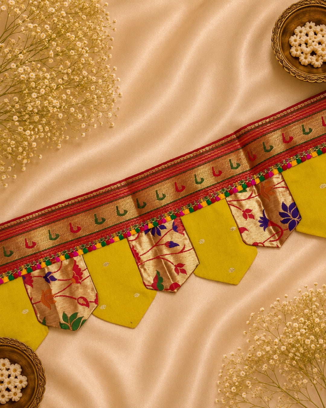 Paithani Toran - Medium Paithani Border