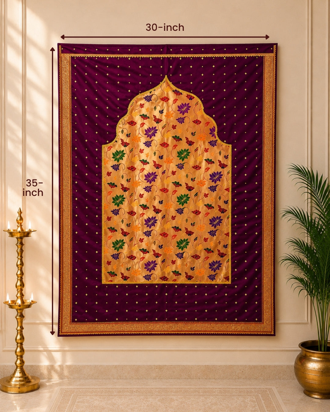 Paithani Backdrop
