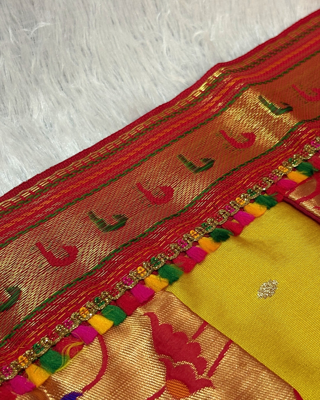 Paithani Toran - Medium Paithani Border