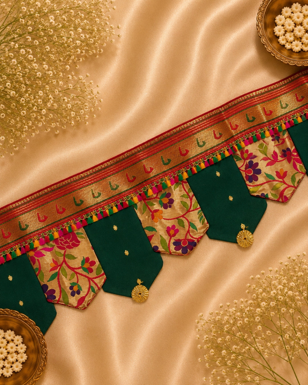 Paithani Toran - Medium Paithani Border
