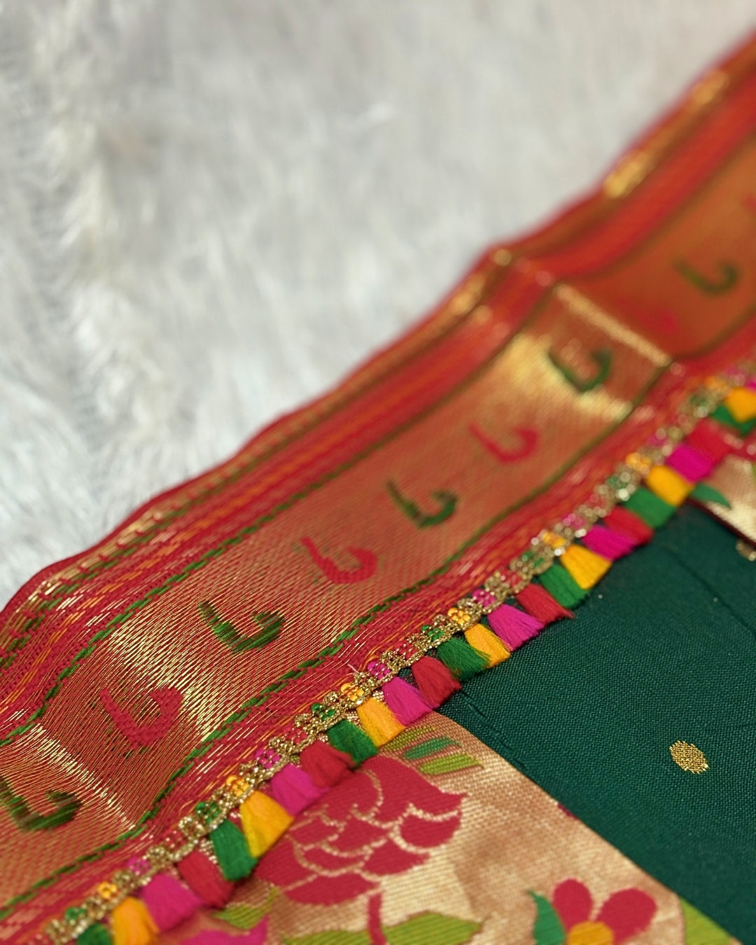 Paithani Toran - Medium Paithani Border