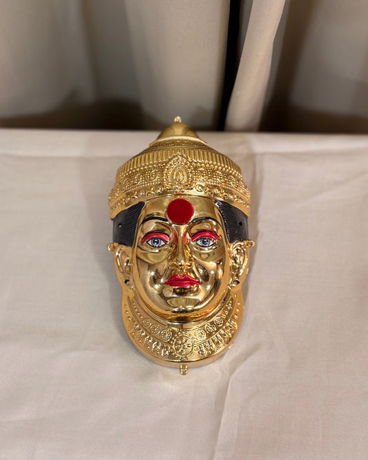 Ekvira Devi Golden Mukhavta - 8 inch