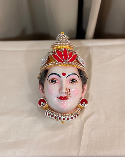 Rajeshwari Mukhavta - Diamond Work - 8 inch