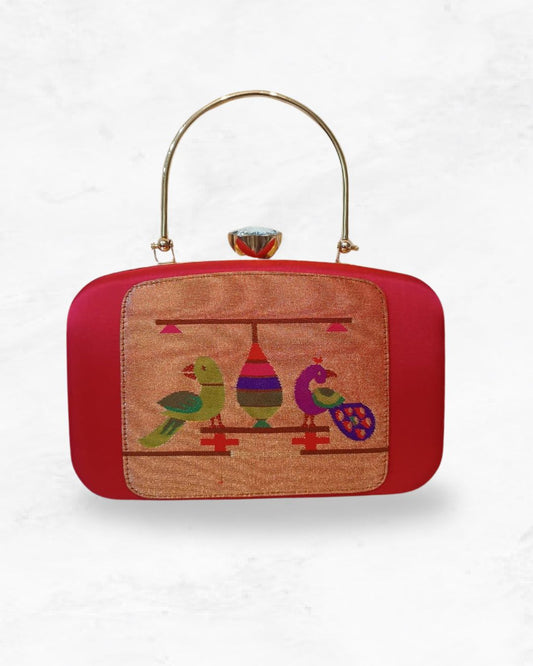 Paithani Purse - Kalavya
