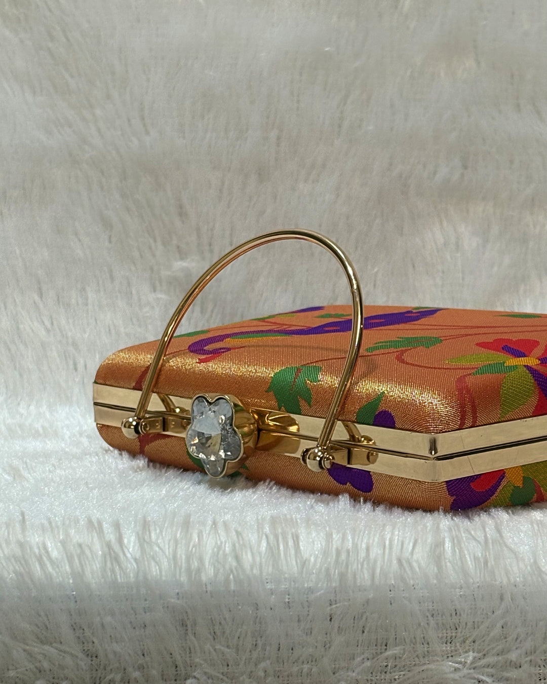 Paithani Purse with Brocade Design