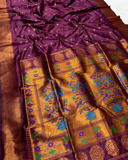 Exclusive Kalanjali Paithani - Kalavya