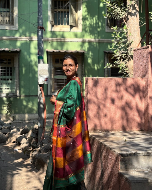 Chandrakor Kadiyal Paithani - Kalavya