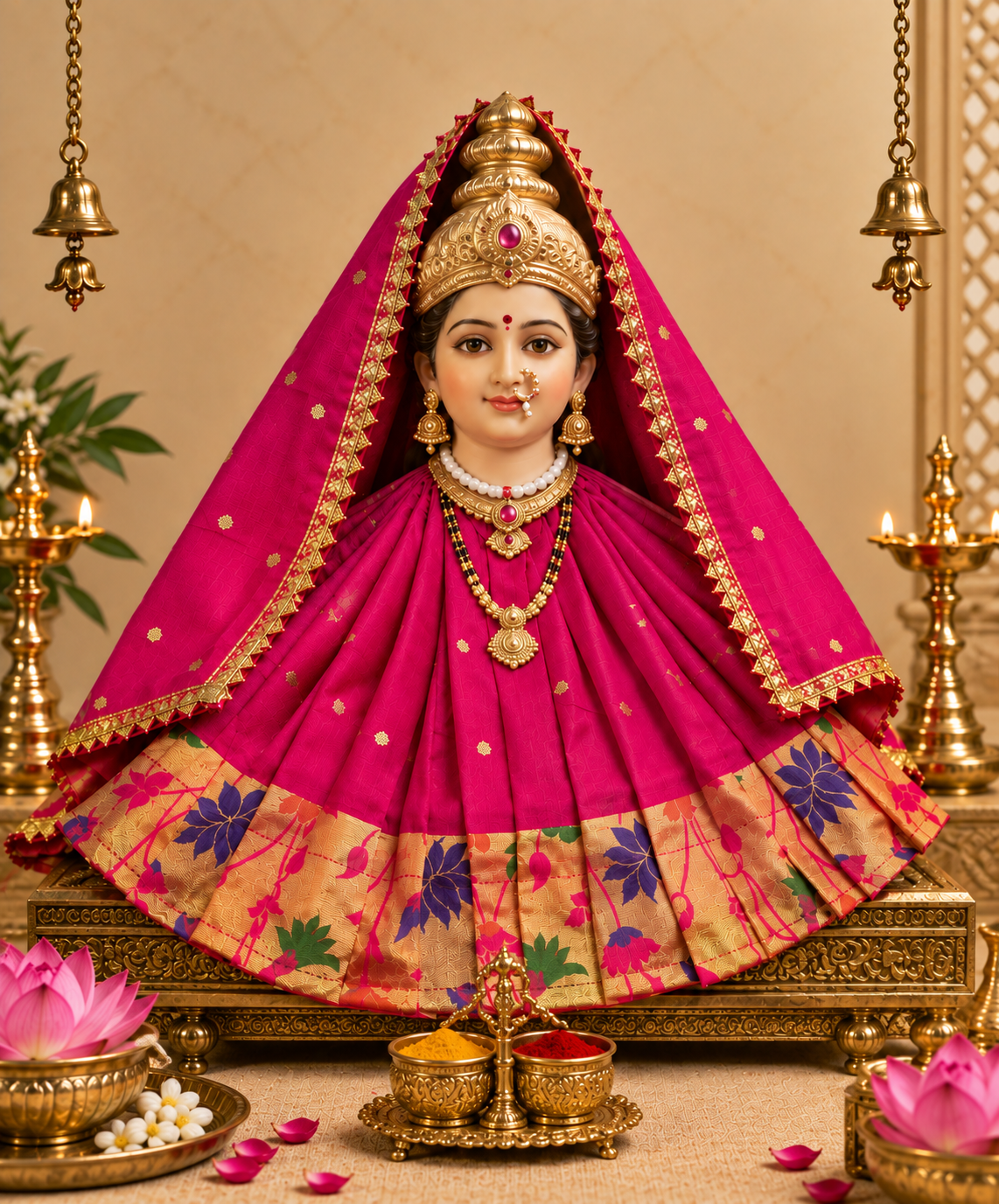 Paithani Devi Vastra