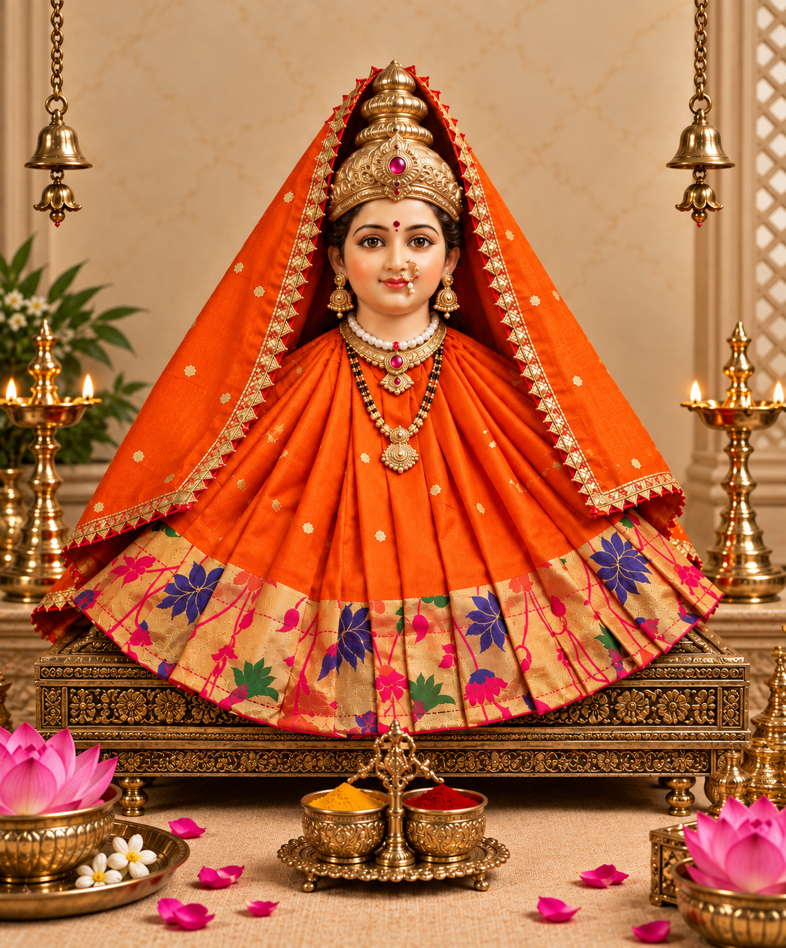 Paithani Devi Vastra