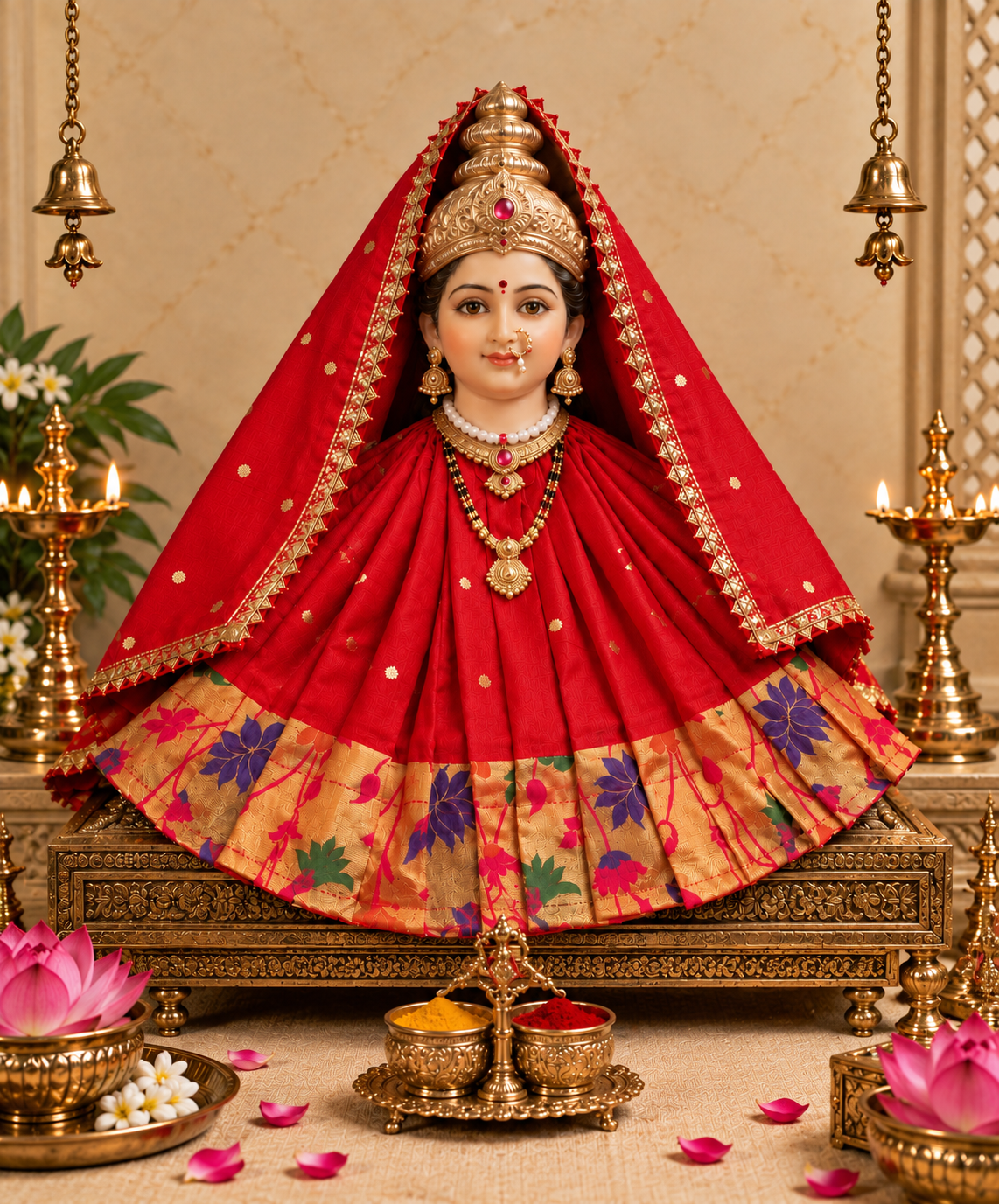 Paithani Devi Vastra