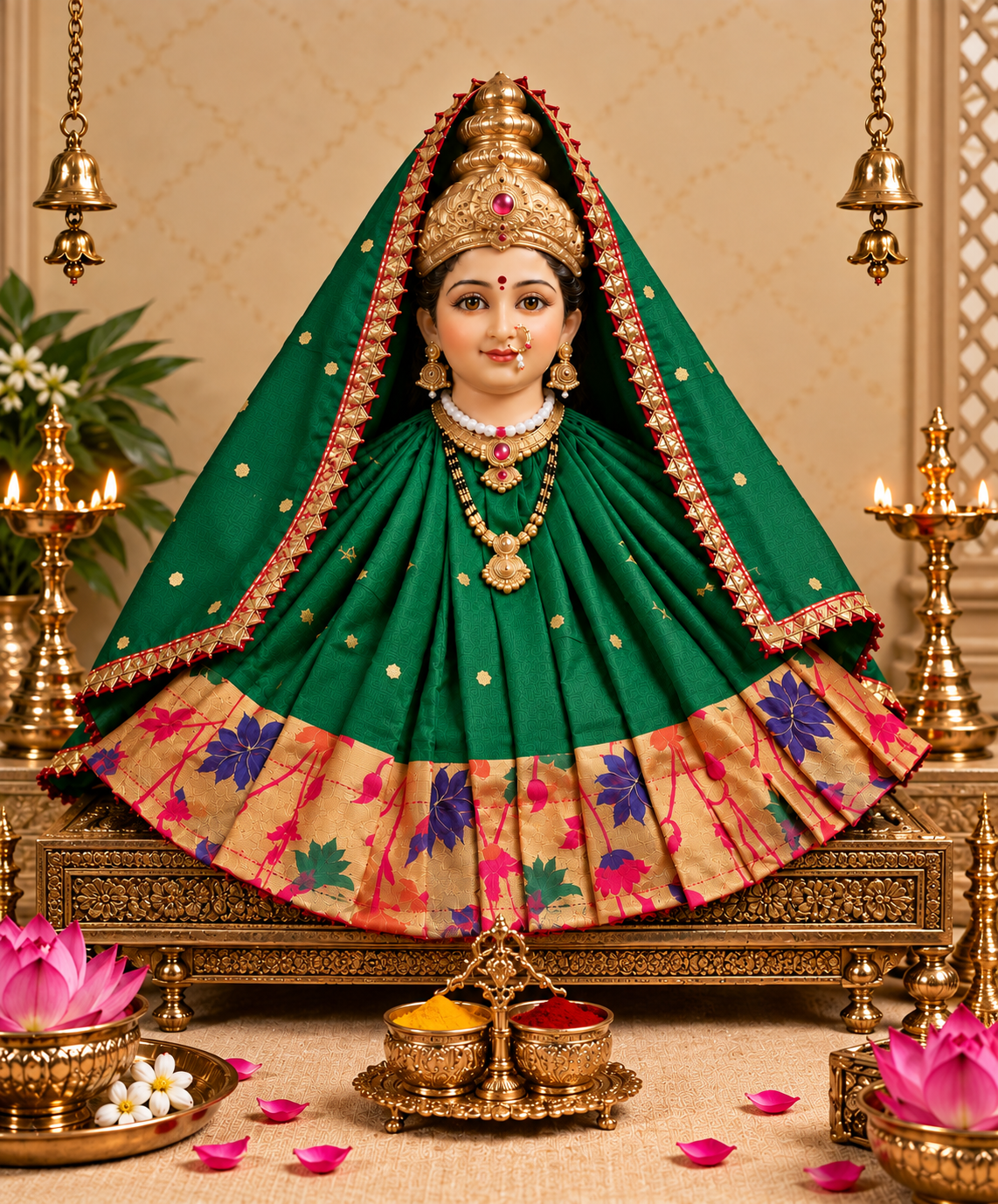 Paithani Devi Vastra