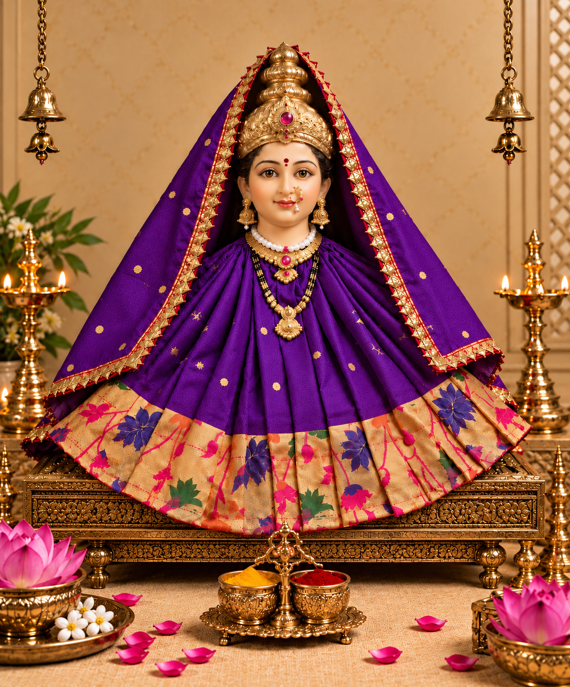 Paithani Devi Vastra