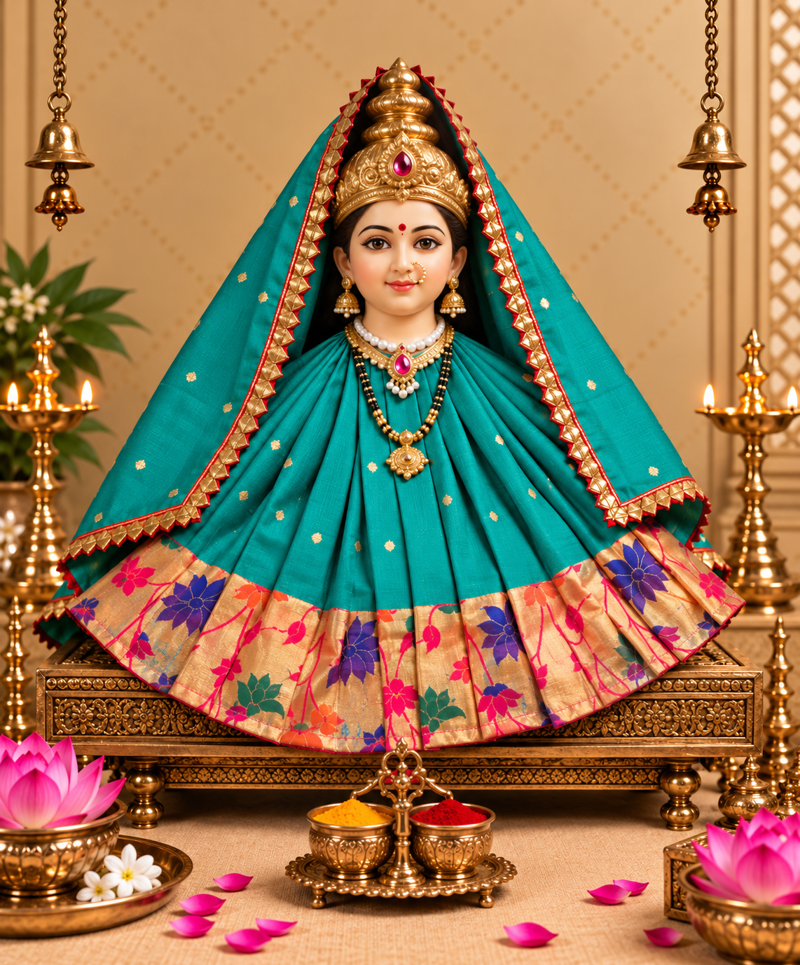 Paithani Devi Vastra