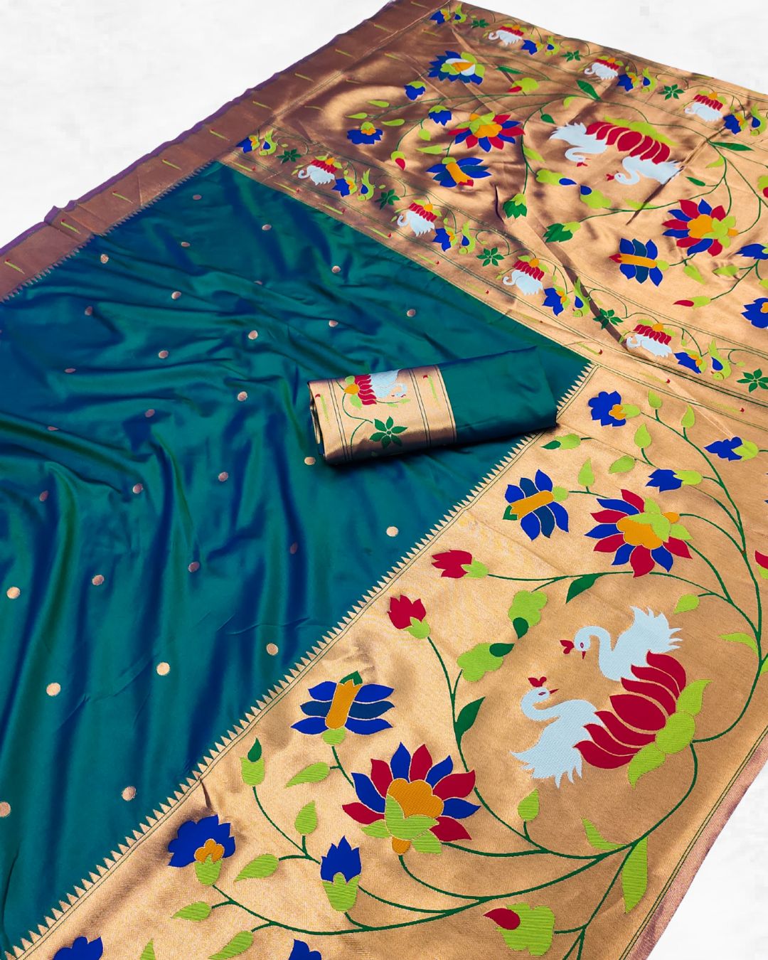 Half-Half Unique Paithani - Kalavya