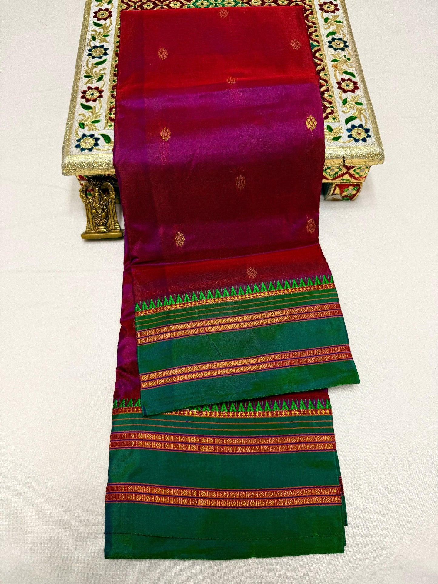 Pure Narayanpeth Soft Silk Paithani - Kalavya