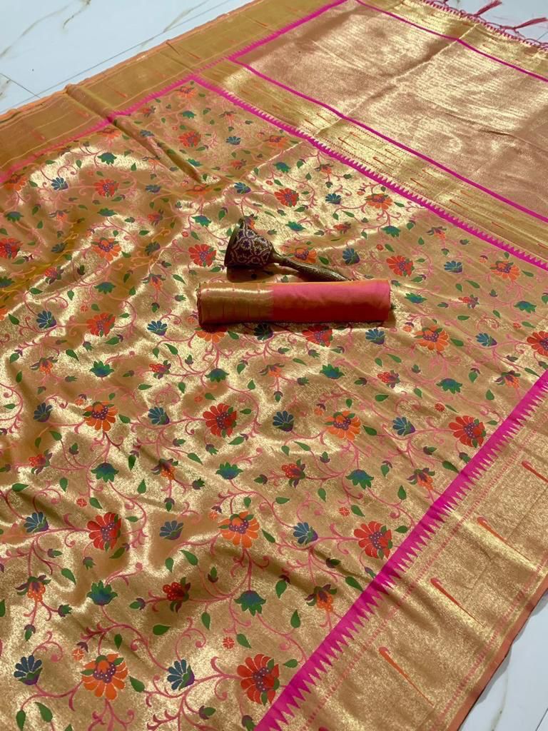 Soft Kanjivaram Paithani - Kalavya