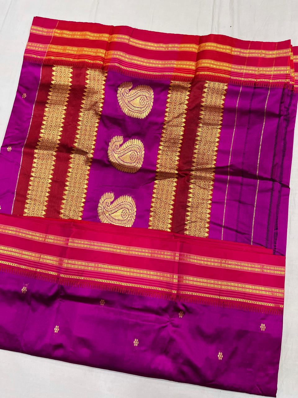Narayanpeth Pure Silk Paithani - Kalavya