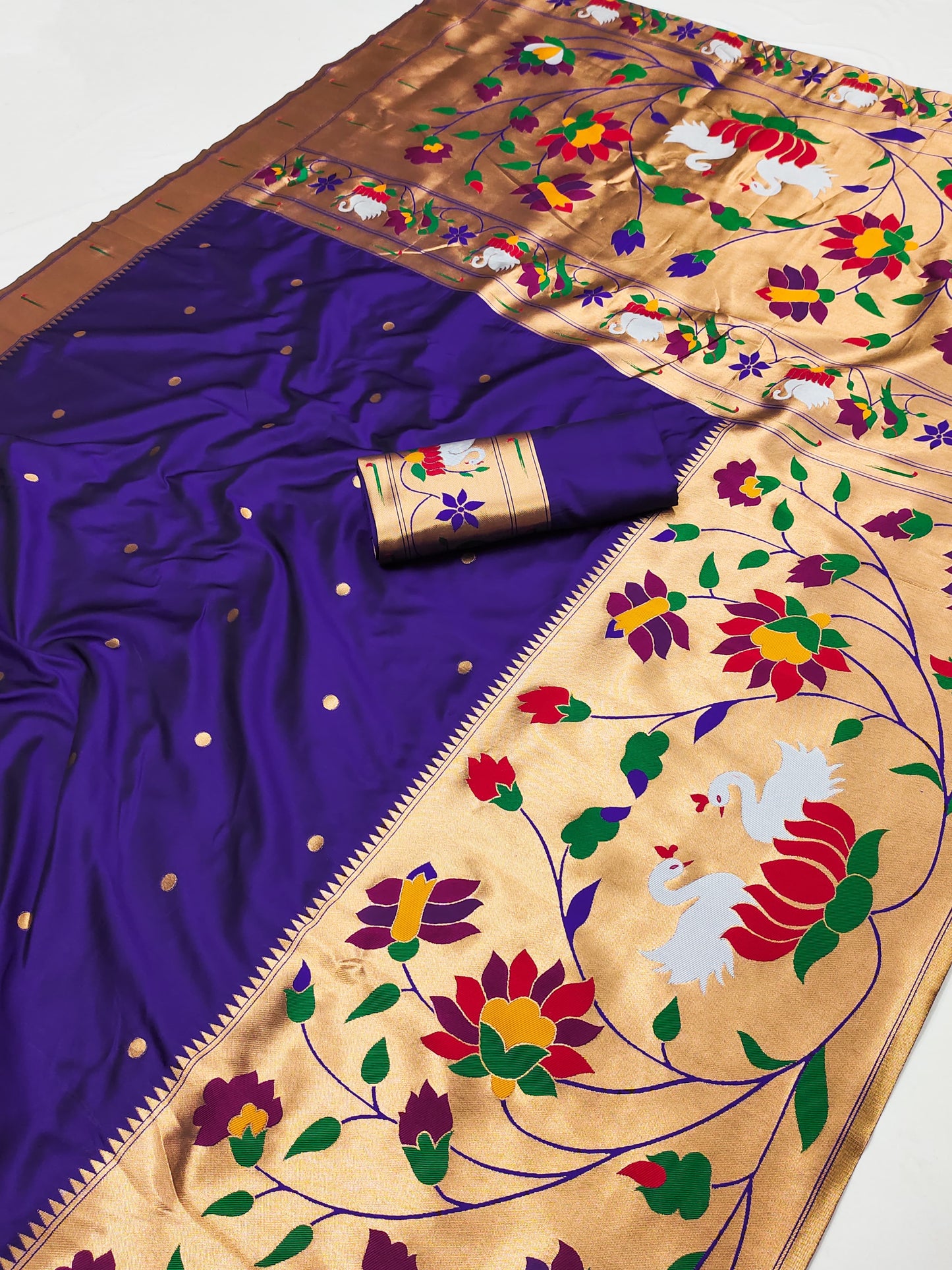 Half-Half Unique Paithani - Kalavya