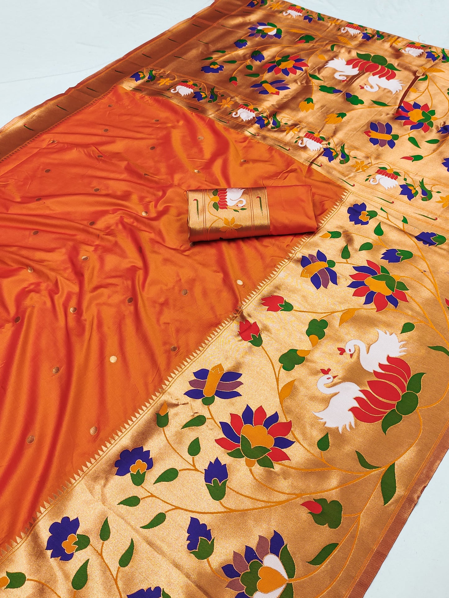 Half-Half Unique Paithani - Kalavya