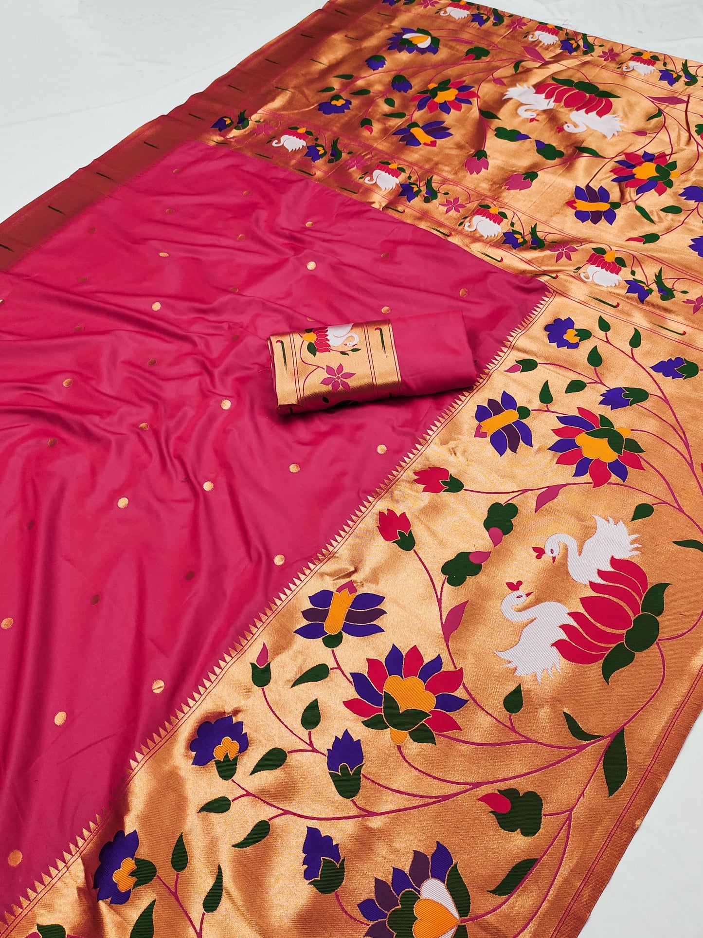 Half-Half Unique Paithani - Kalavya