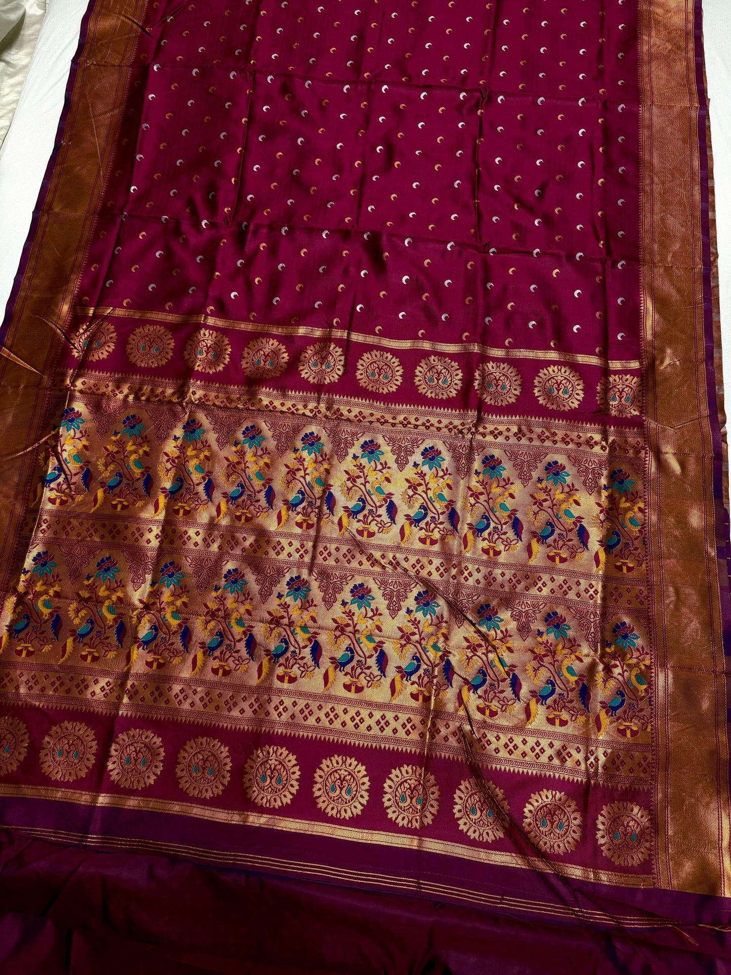 Chandrakor Kalanji Paithani - Kalavya