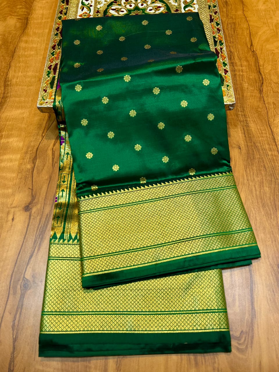 Golden Zari Special Collection Kalanjali Paithani - Kalavya