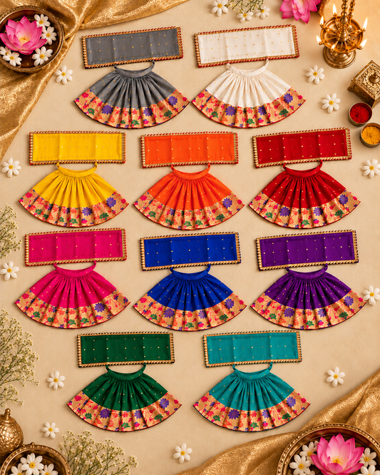 Paithani Devi Vastra – Complete 10 Colour Collection.