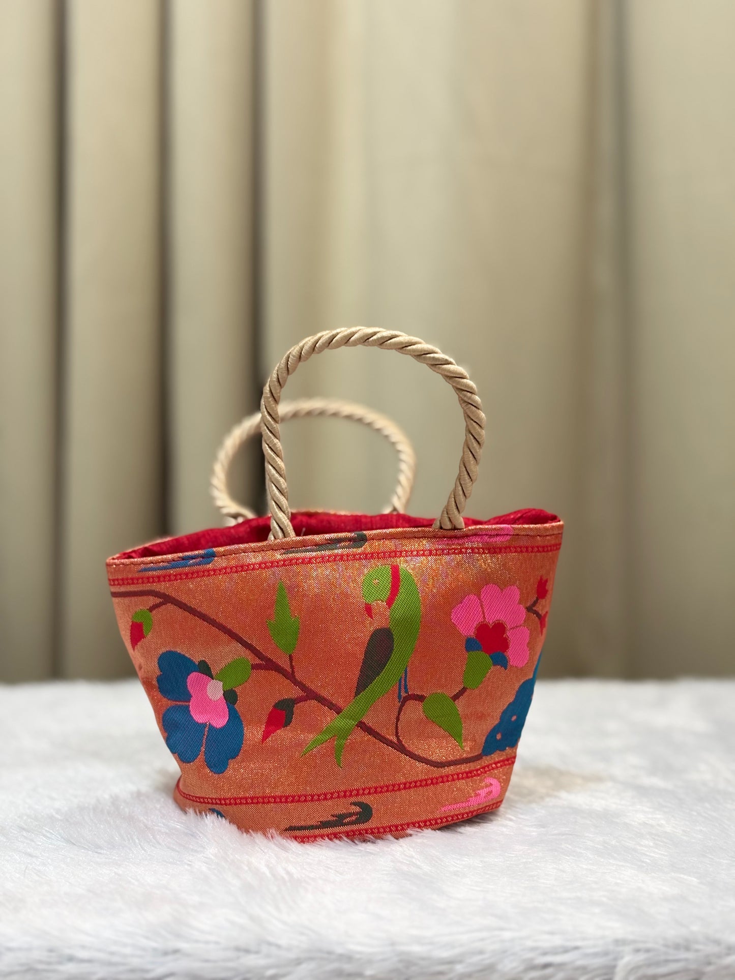 2-in-1 Paithani Potli Purse
