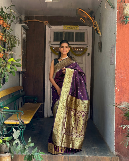 Kanjivaram Paithani - Kalavya