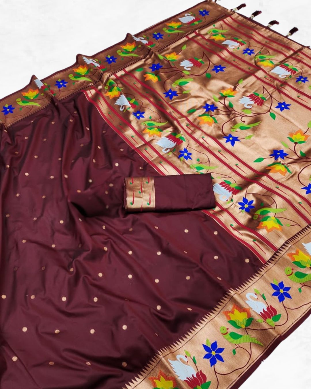 Rajhans Paithani Saree - Kalavya