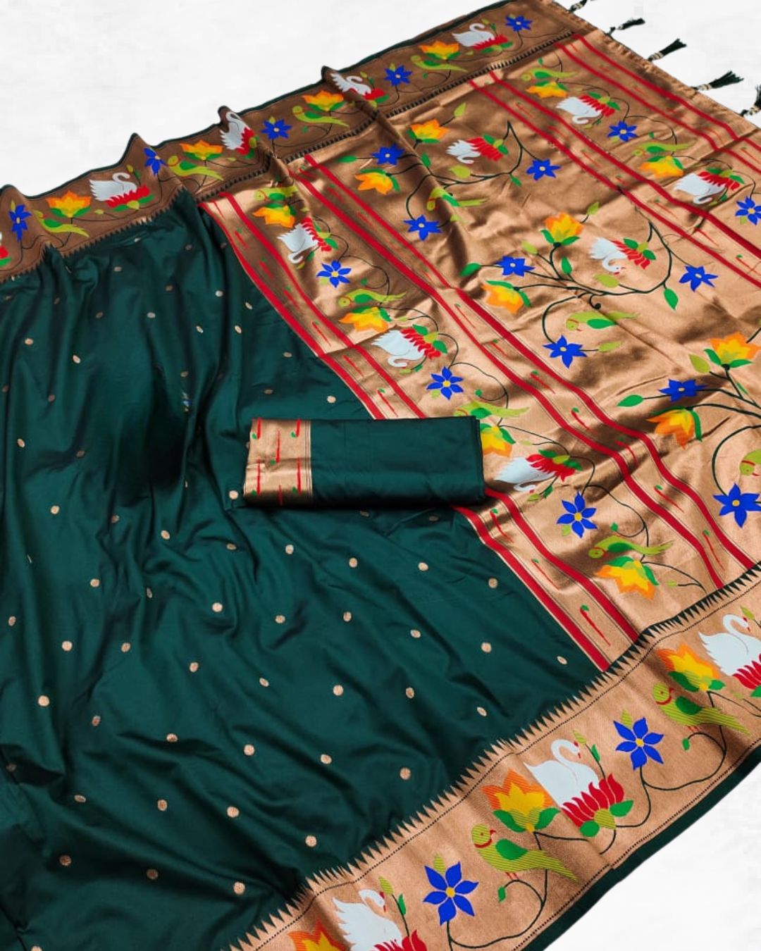 Rajhans Paithani Saree - Kalavya