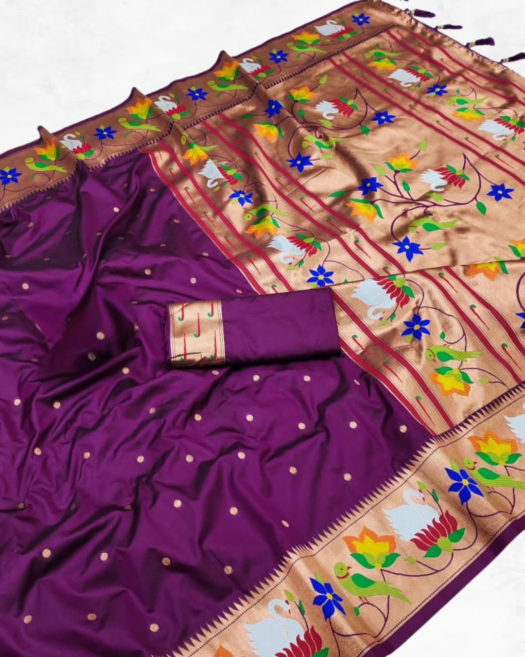 Rajhans Paithani Saree - Kalavya