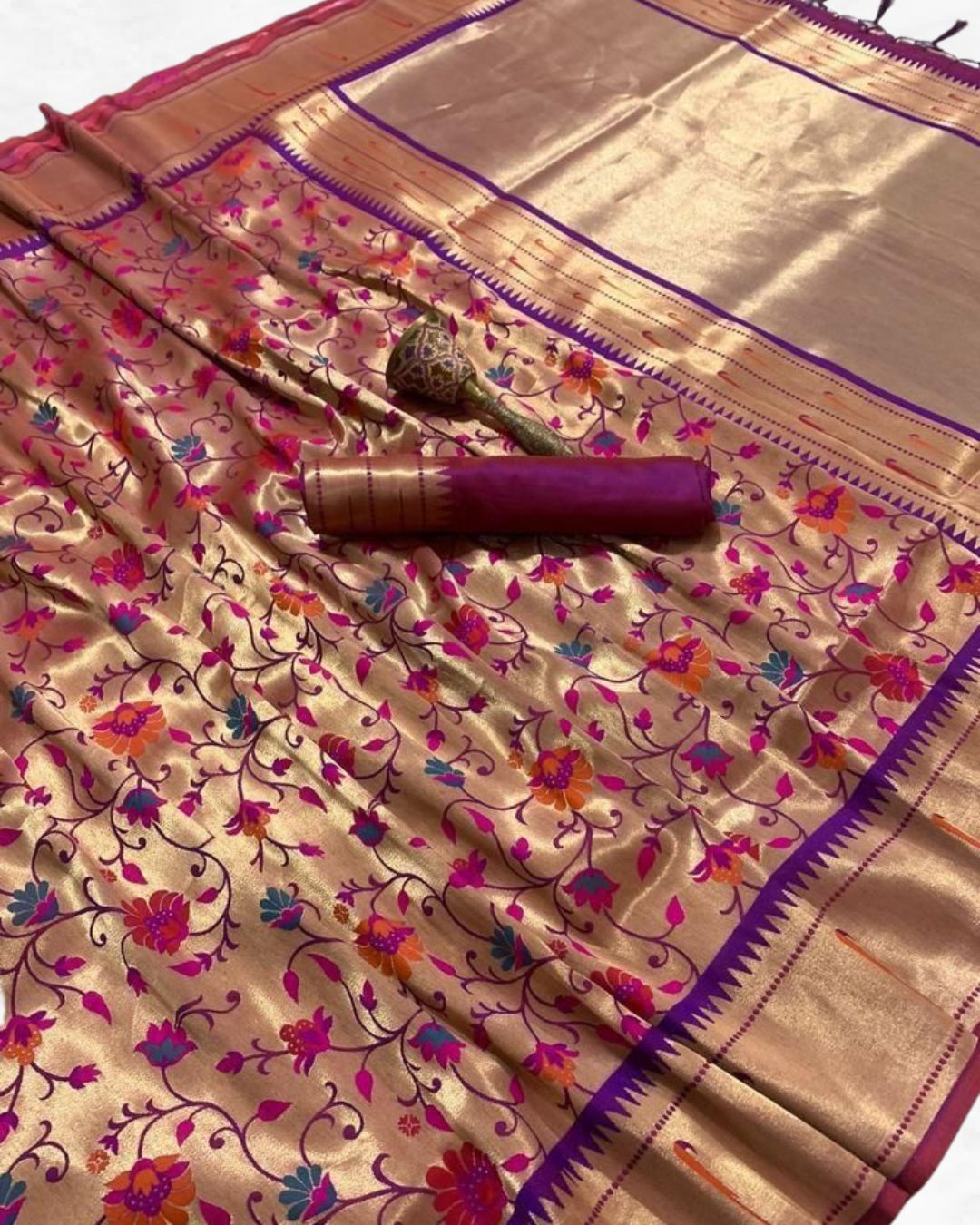 Soft Kanjivaram Paithani - Kalavya