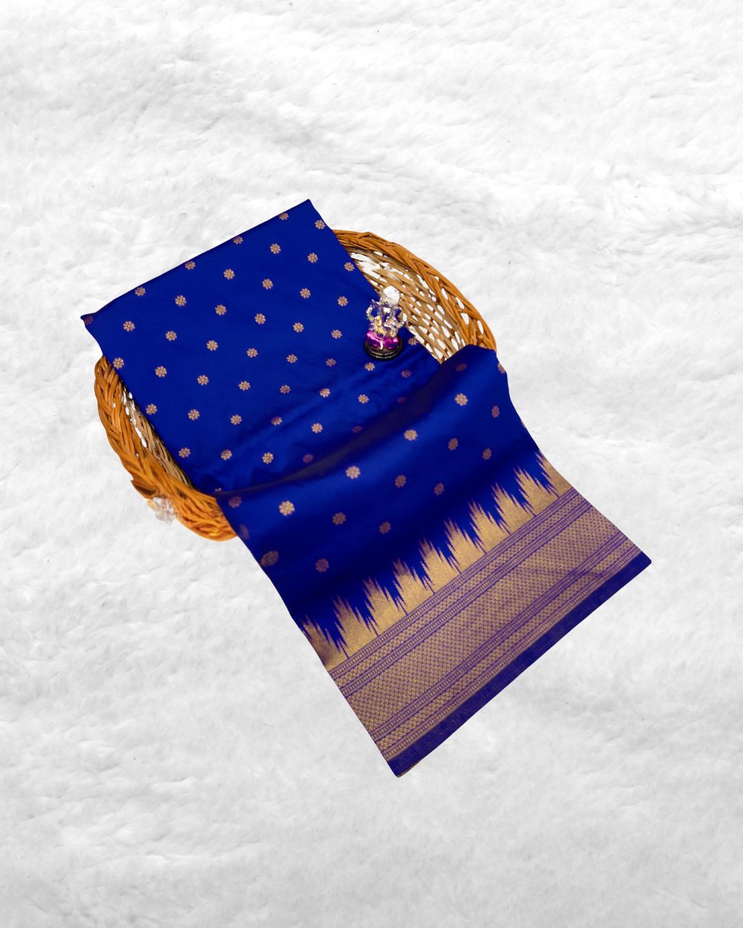 Temple Irkal Paithani - Kalavya