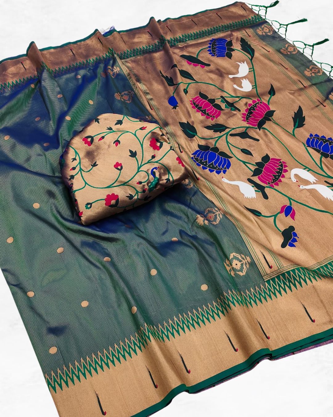 Tissue Paithani Saree - Kalavya