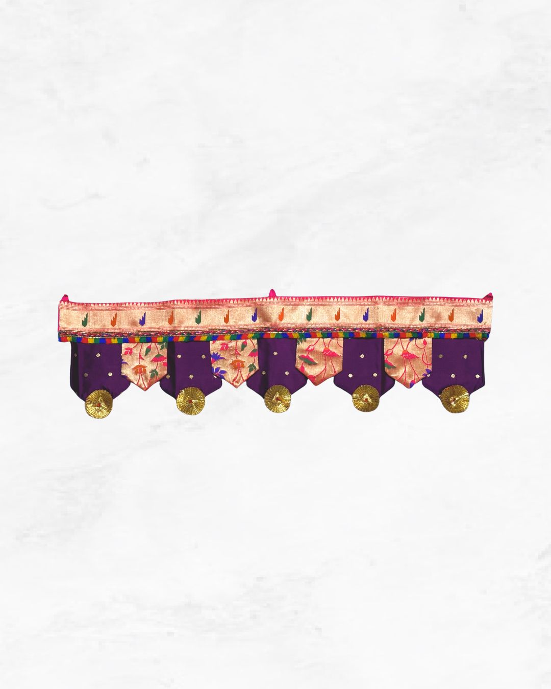 Paithani Toran - Broad Paithani Border