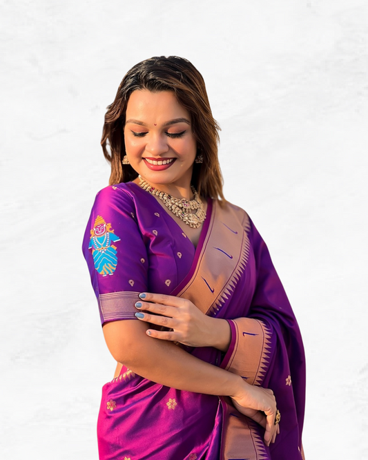 Vitthal Paithani Saree - Kalavya